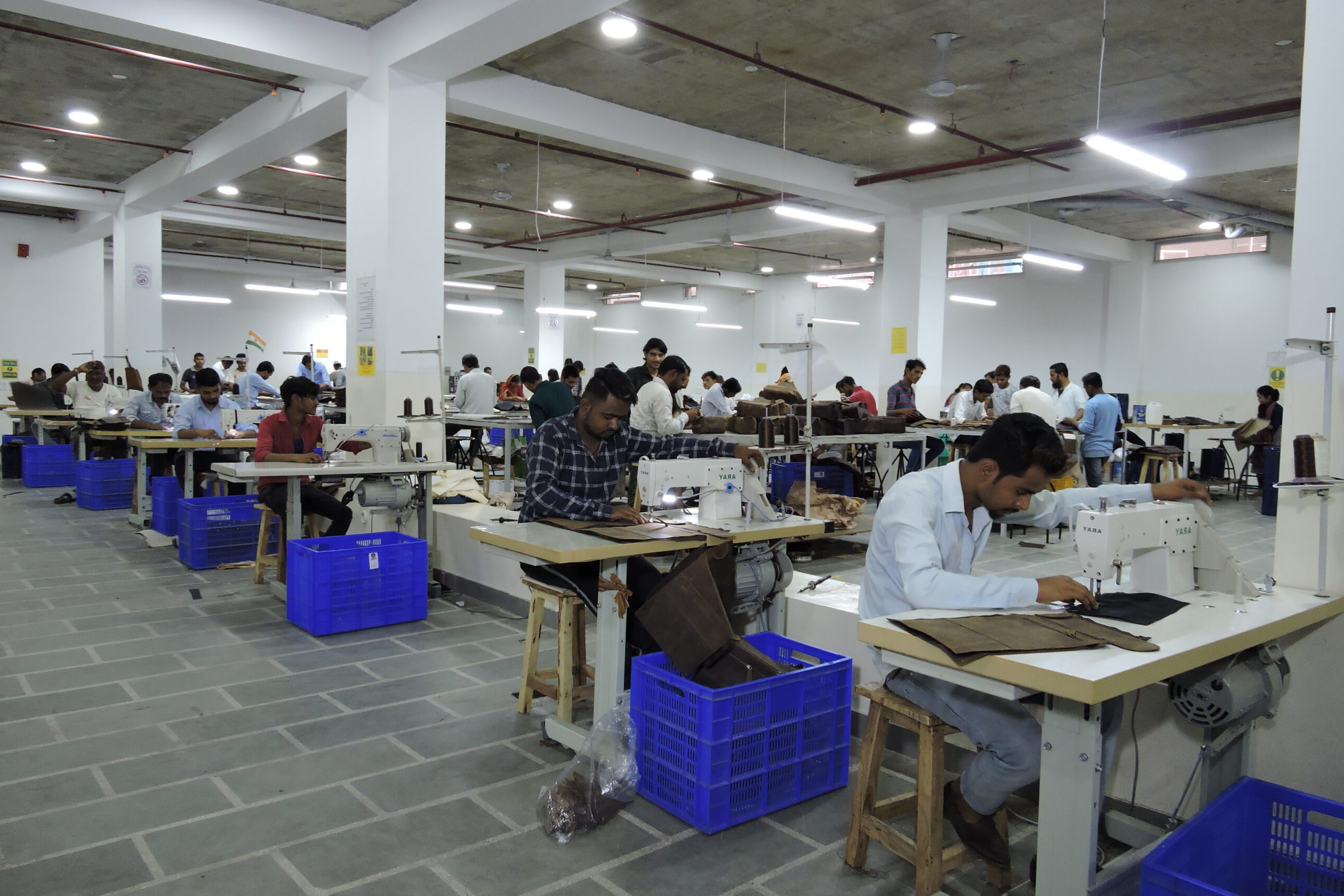 Leather goods manufecturing unit FK International